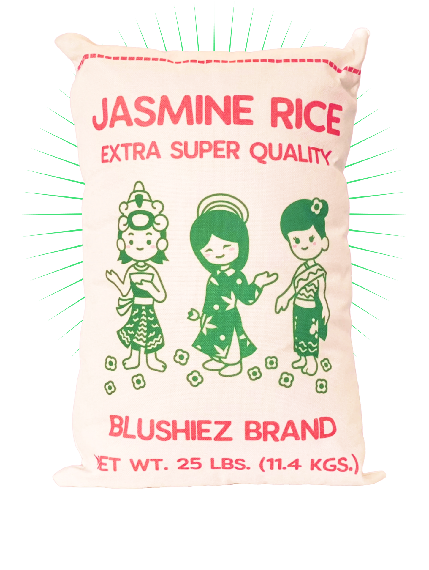 Jasmine Rice Pillow Plush