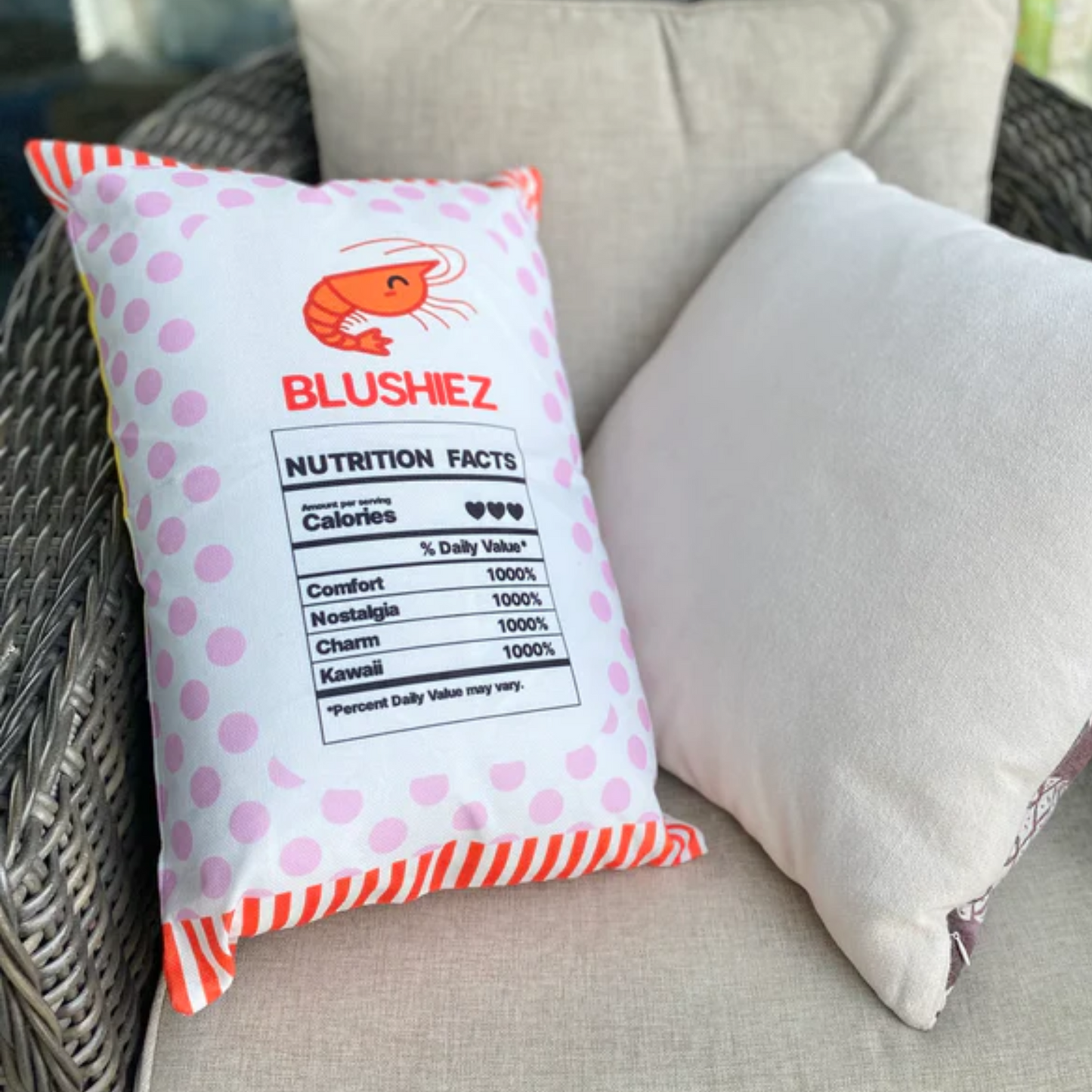 Shrimp Chips Pillow