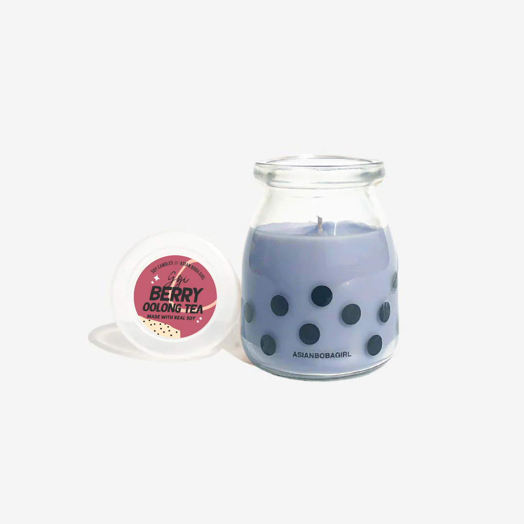 Berry Oolong Tea Candle AsianBobaGirl