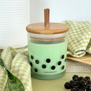 Honeydew Straw Candle