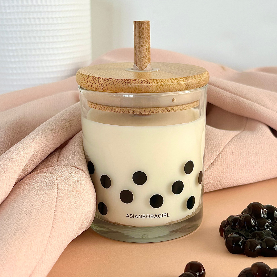 Lychee Jelly Straw Candle