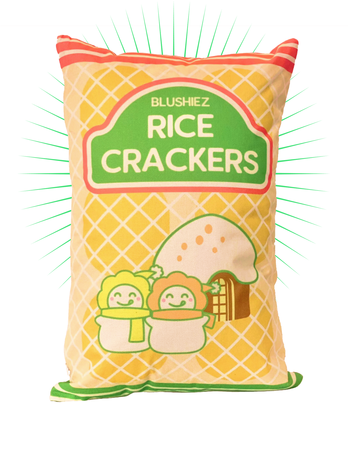 Rice Cracker Rice Pillow