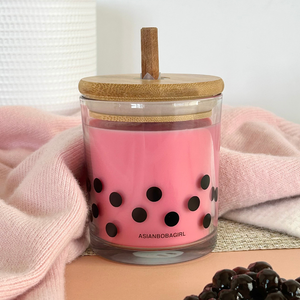 Strawberry Yogurt Candle