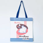 Load image into Gallery viewer, White Bunny Canvas Bag
