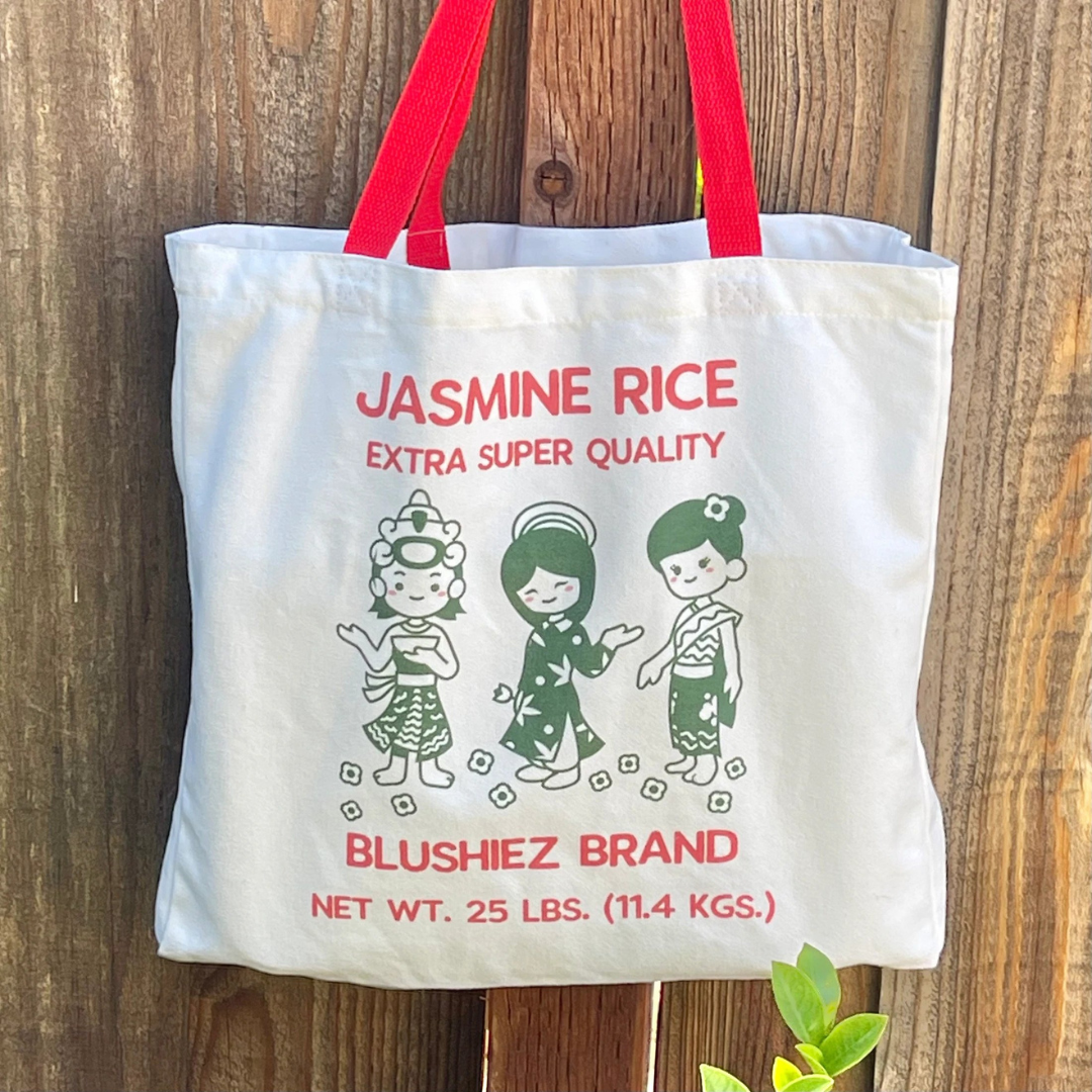 Jasmine Rice Canvas Bag
