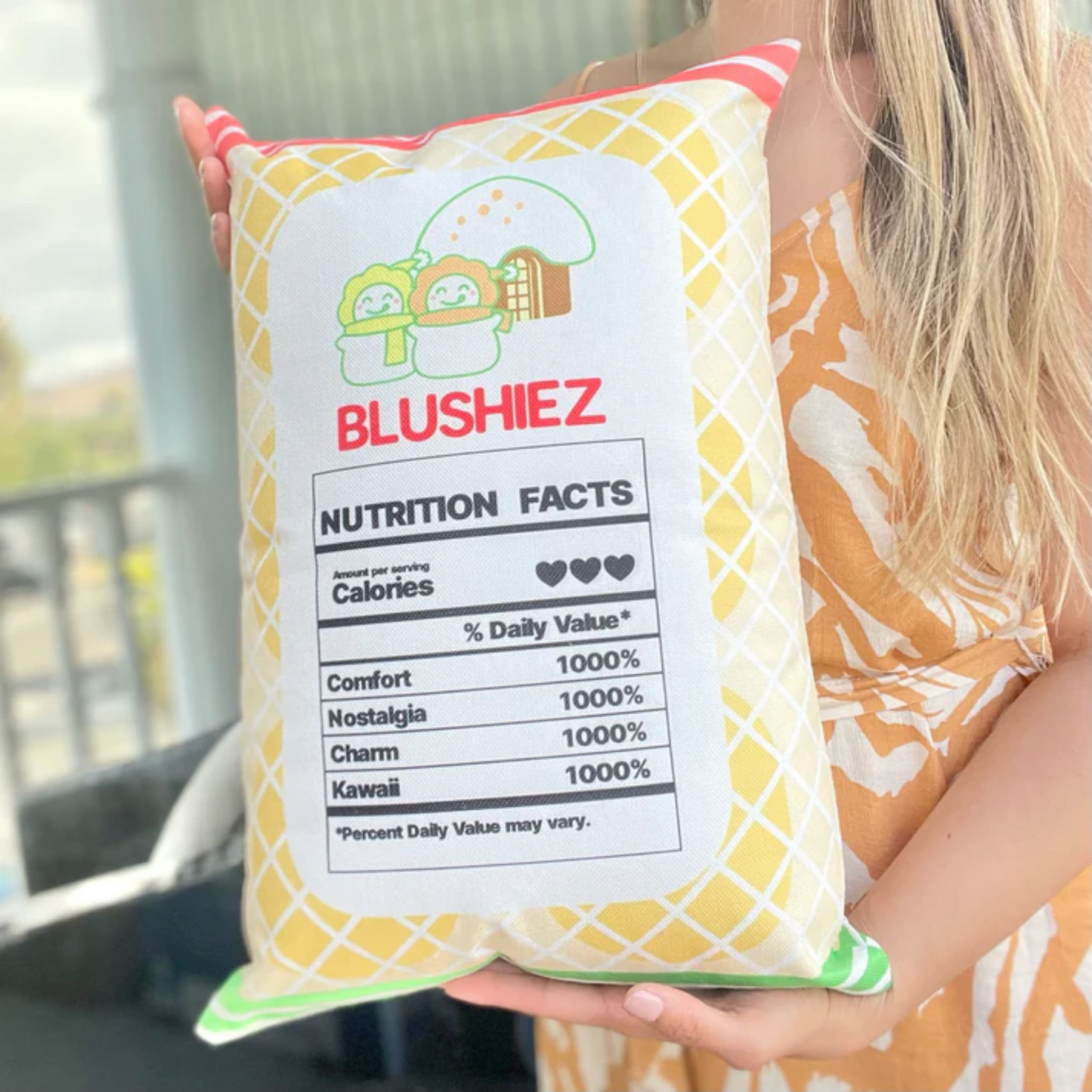 Rice Cracker Rice Pillow