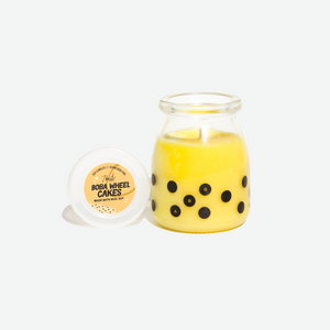 Boba Wheel Cake Candle