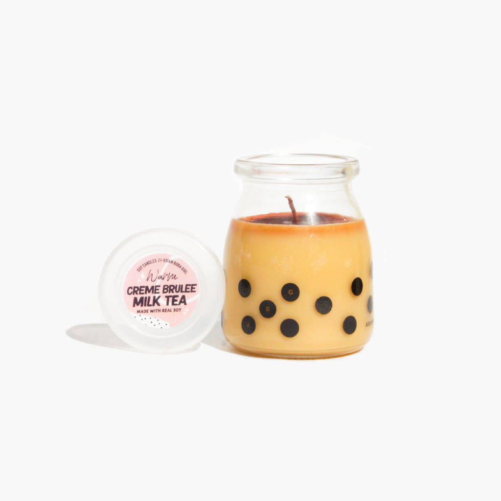 Creme Br√ªl√©e Boba Candle