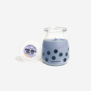 Earl Grey Boba Candle