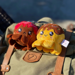 Load image into Gallery viewer, Takoyaki Plush Keychain
