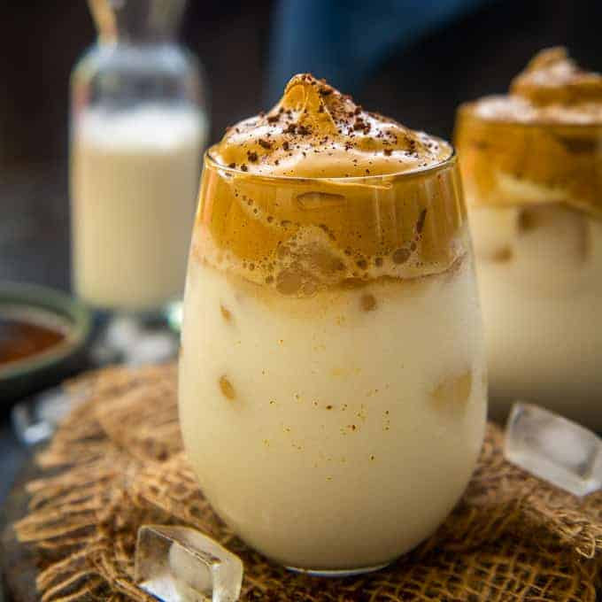 Dalgona Coffee Candle