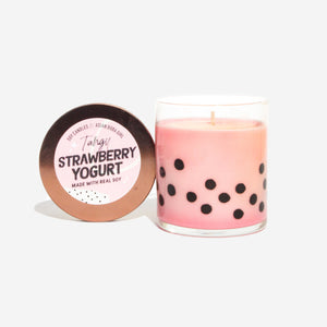 Strawberry Boba Candle