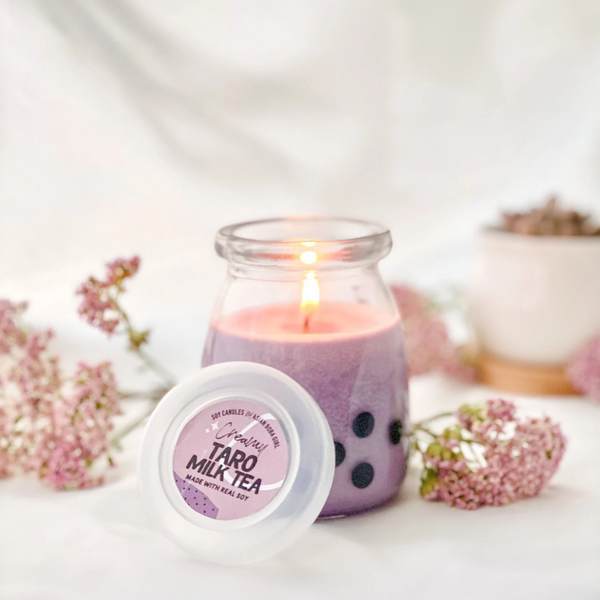 Best seller! This creamy taro candle captures the distinct nutty
